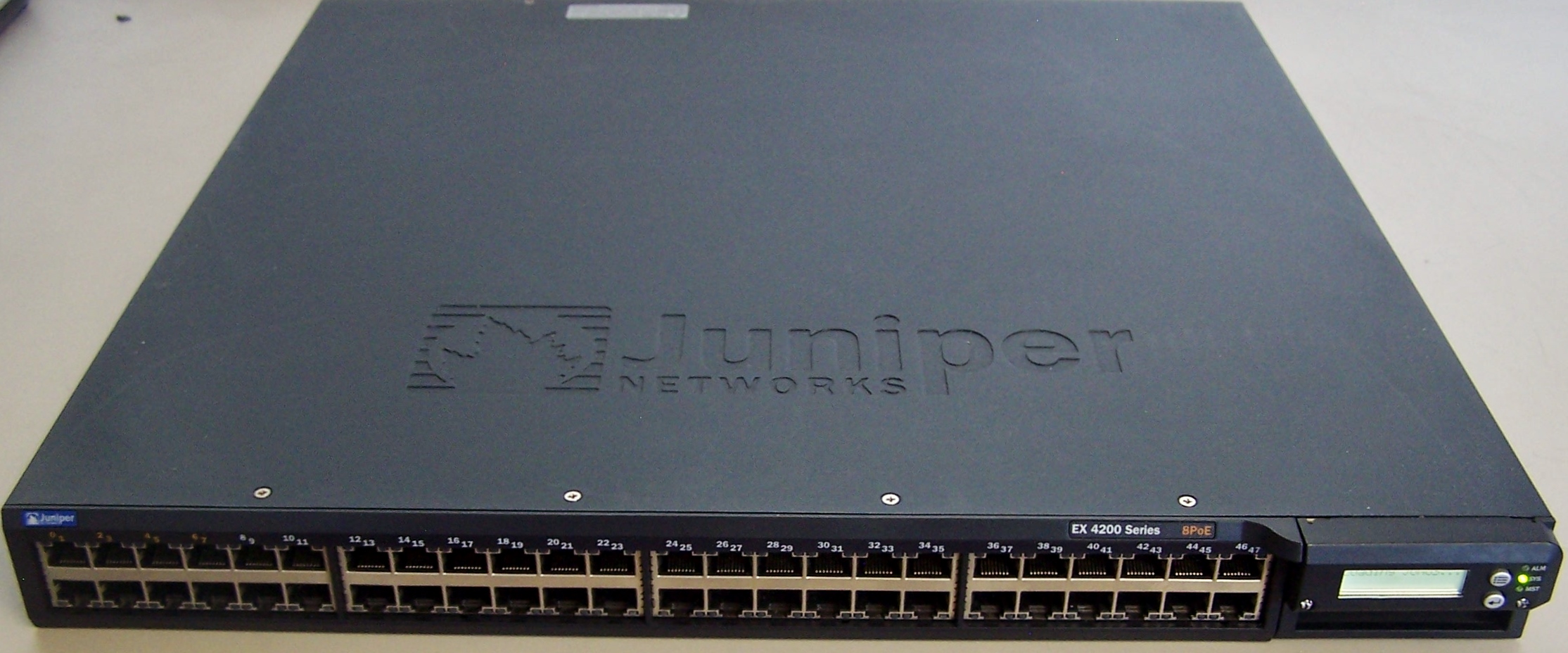 Juniper EX4200-48P 48 Port Ethernet Switch w/ 48 PoE Ports Dual Power Supply 