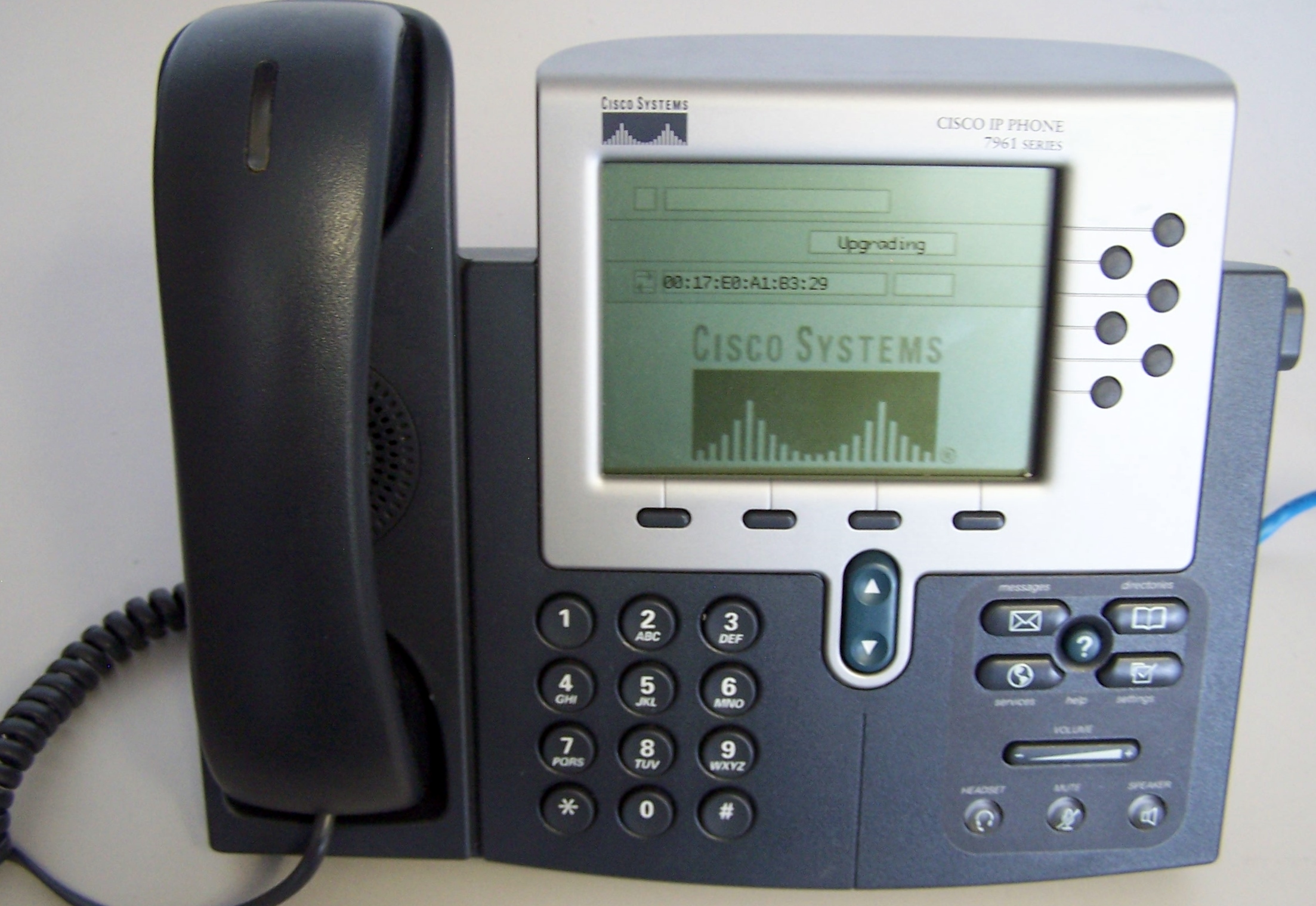 Cisco 7961 CP-7961G VoIP IP Business Phone with Stand 