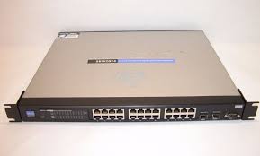 Cisco Linksys Business SRW2024 24-port Gigabit Managed Switch con visualizzazione WEB 